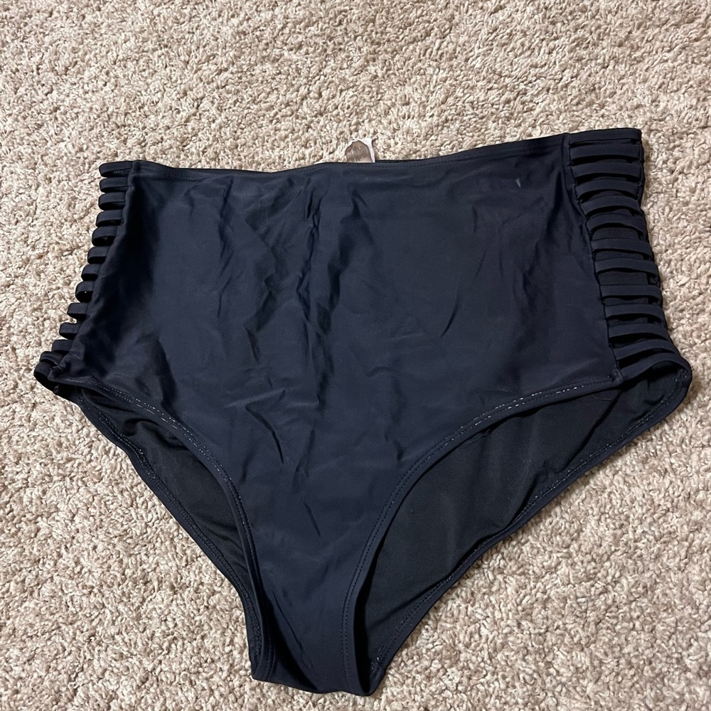 Black swim bottoms